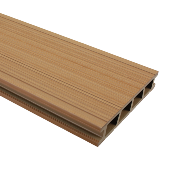 BERGDECK PURE Teak kompozitná palubovka, kartáčovaná 240 × 15 × 2,5 cm